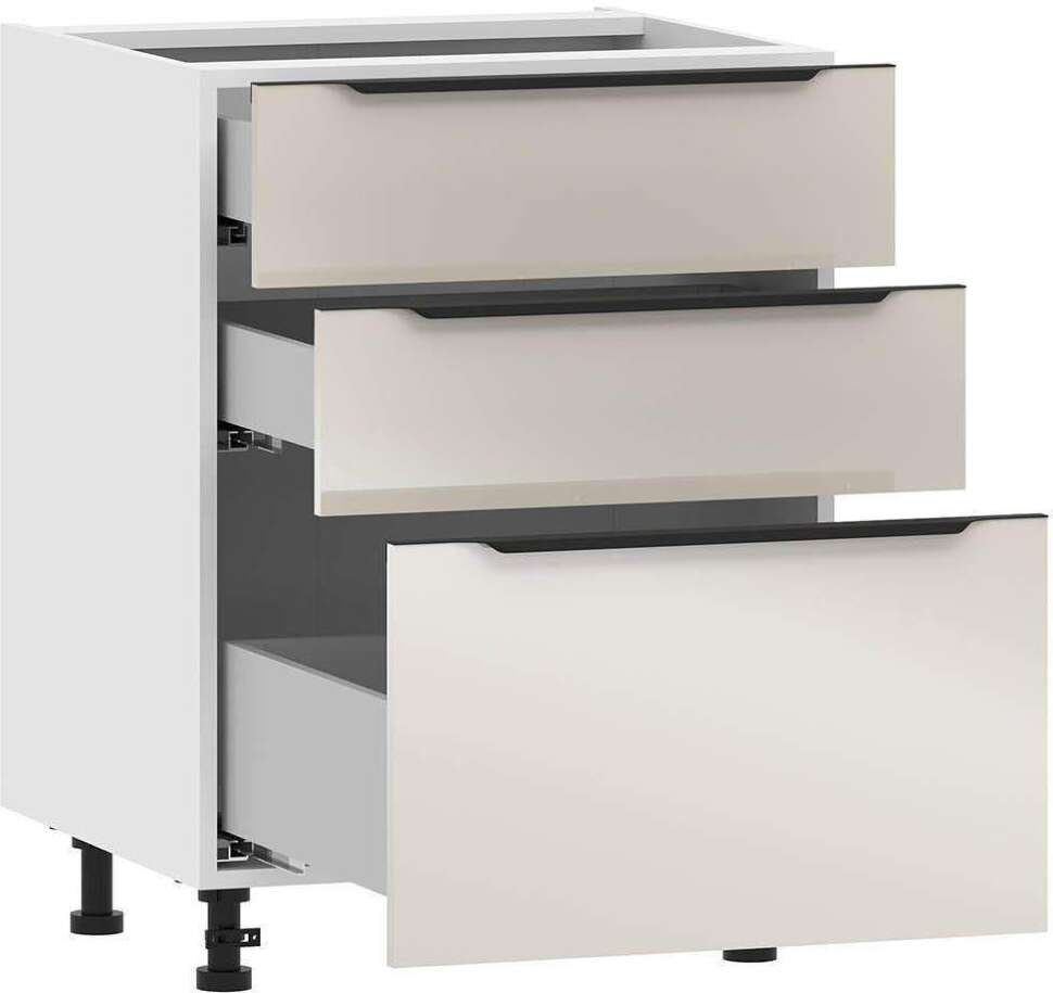 Кухня Арли 1 Белый / Кашемир