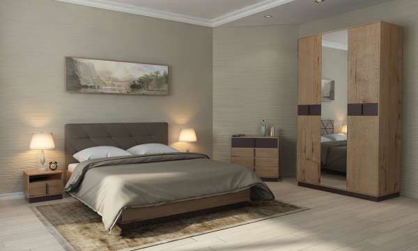 Mebel Dlya Spalni Bruno Intedi Dub Bunratti Venge