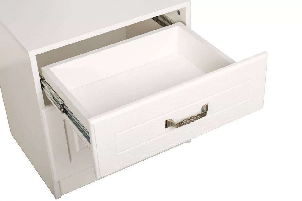 Спальня Ливерпуль вар.1 Белый/Ясень ваниль