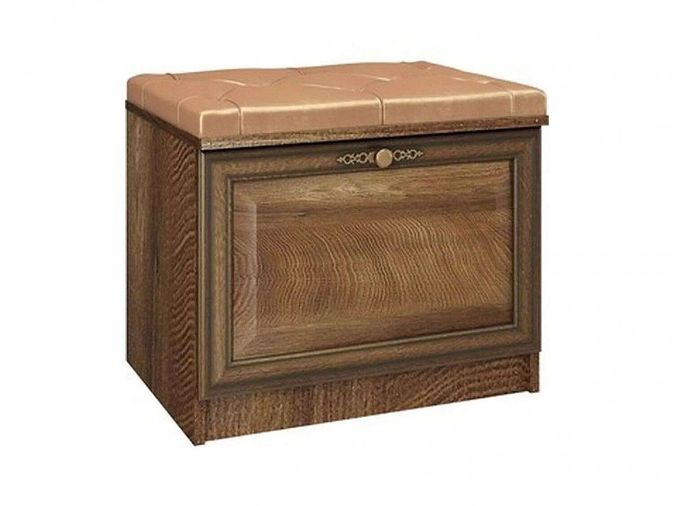 Тумба для обуви М-06 Габриэлла дуб кальяри/дуб коньяк