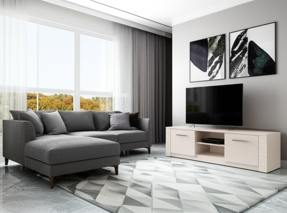 Тумба для ТВ Калипсо (1,3м), Меланж