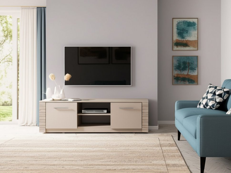 Тумба для ТВ Калипсо (1,3м), Меланж