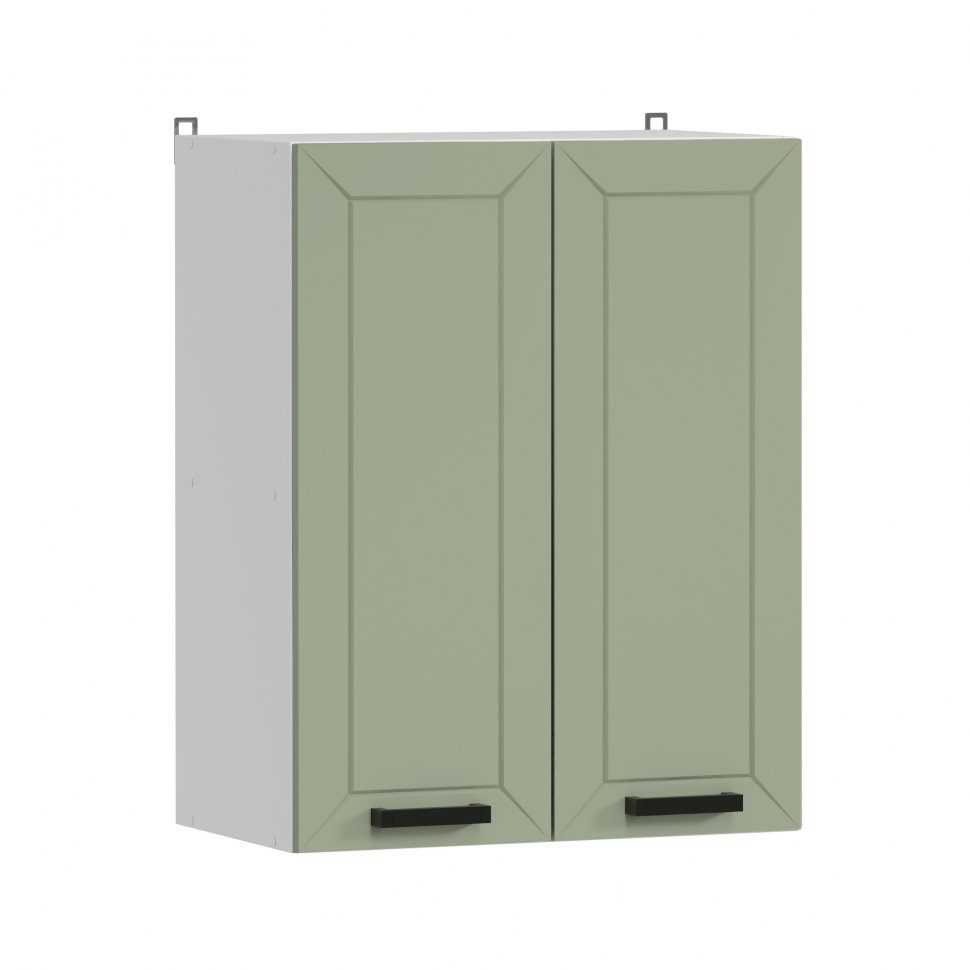 Кухня Аленушка 1,6м Лилия Фиcташка/Фисташка,скоба черный,сонома