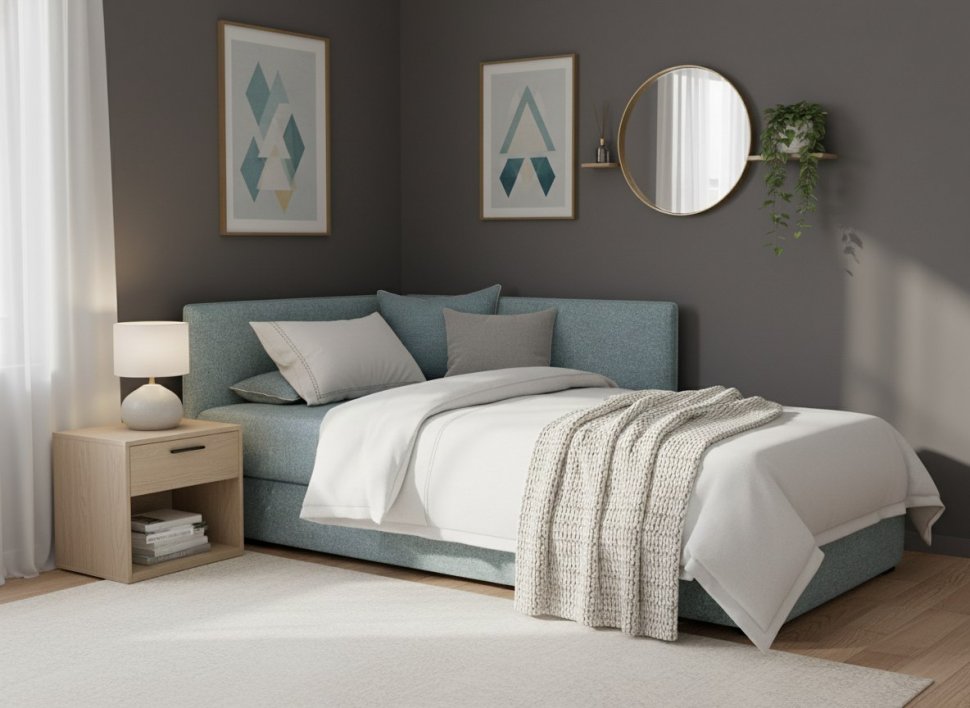 Тахта Mia левая sherlock 975