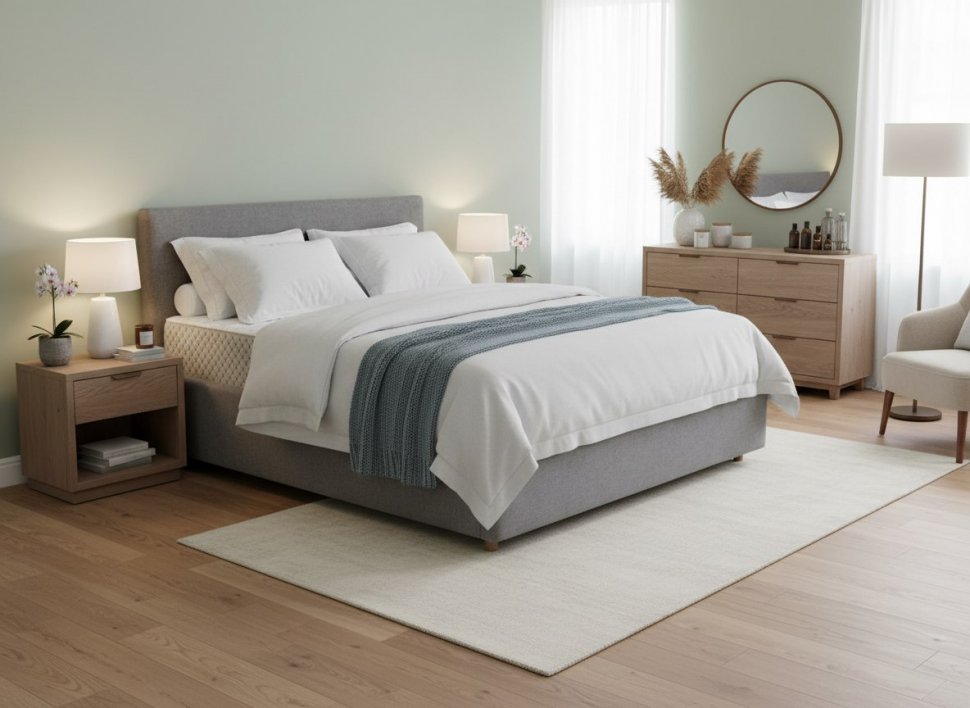 Кровать Nova 1400 с под. механизмом / серый №25