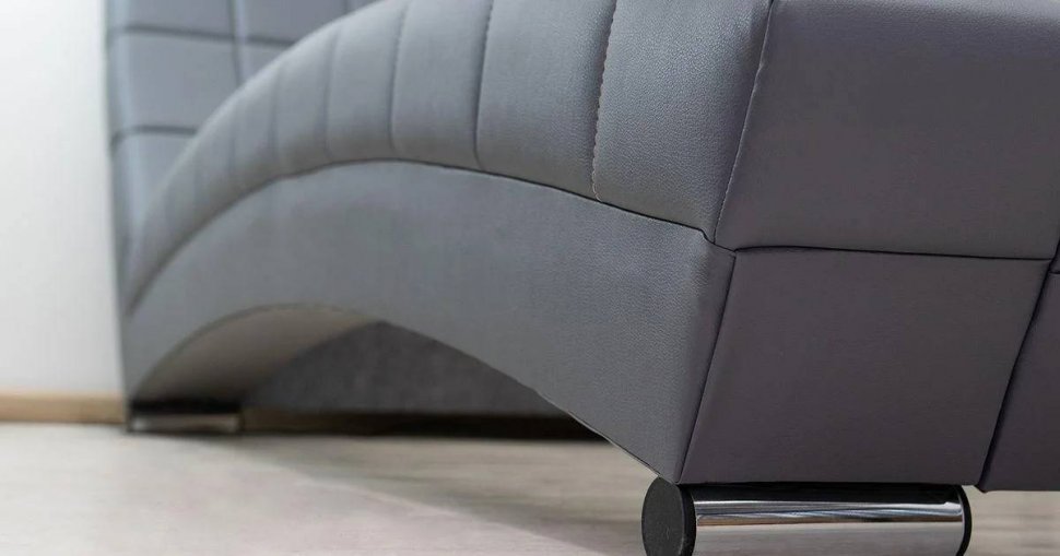 Оливия кровать 180 Марика 485 серый