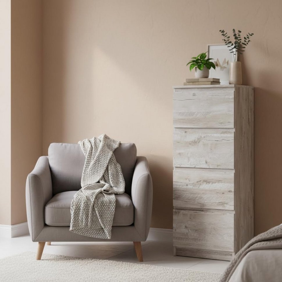 Комод Т-4Р Дуб Юкон