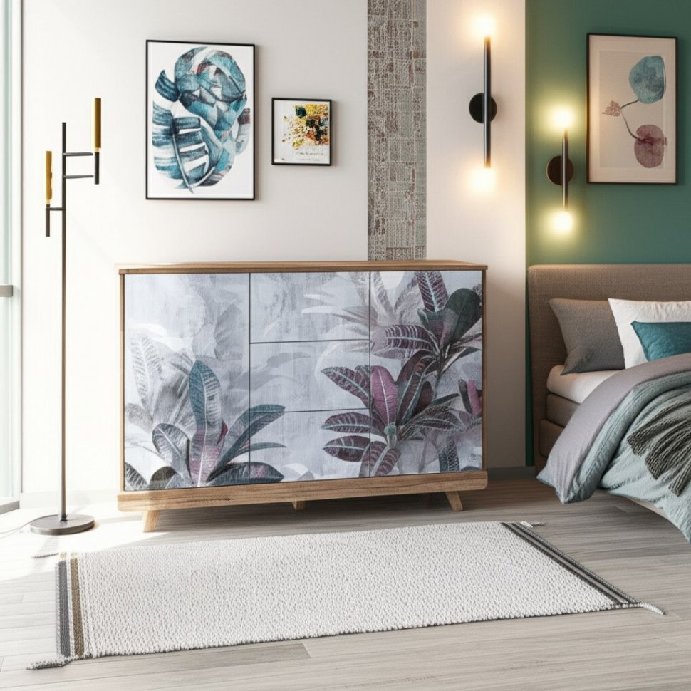 Комод Мегаполис КМ-15 (БТС) Дуб Каньон / Бали