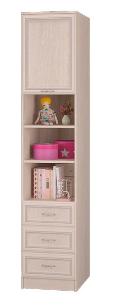 Шкаф для книг с ящиками (глубокий) Верона MLK