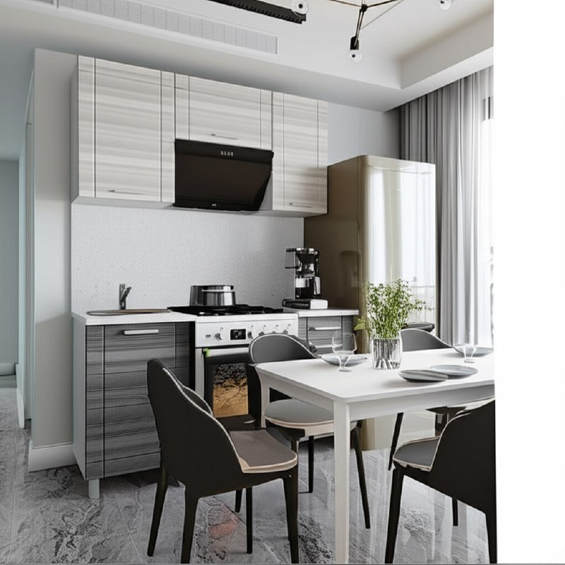 Кухня Бомбей, 1,5 м, с окапом