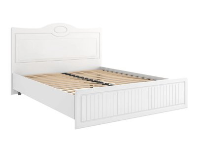 Кровать 1600 Монако МН-9 белое дерево