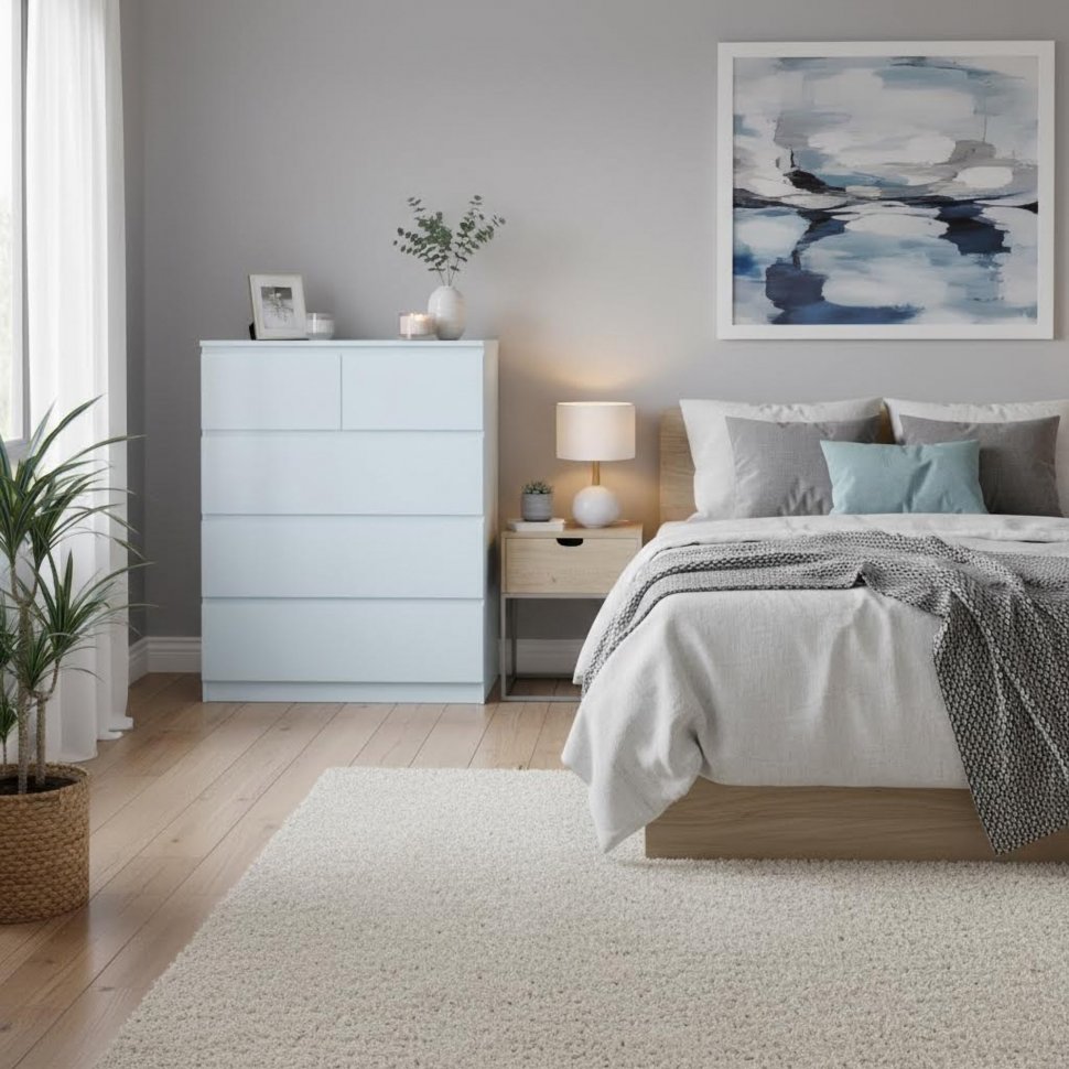 Комод Т-5Р Белый