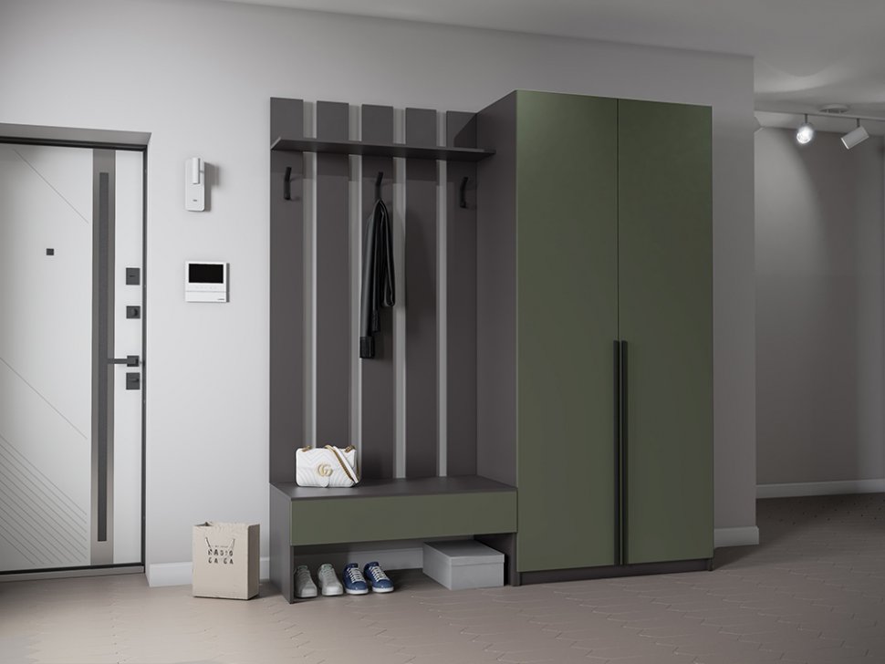 Прихожая Феникс (Северин) Комплект Олива