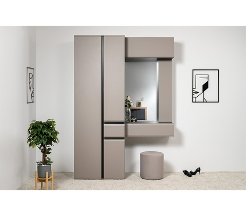 Сидней зеркало 17.12 Антрацит