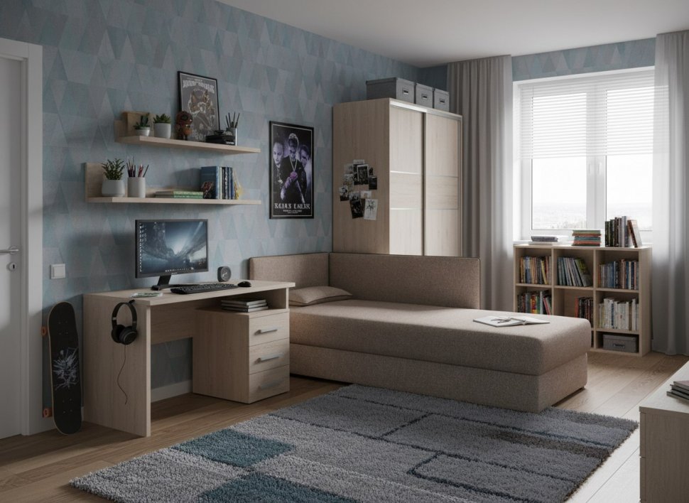 Тахта Mia левая sherlock 932