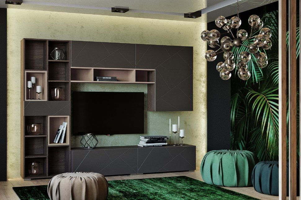 НМ 011.92 Полка навесная Summit / капучино