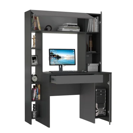 Комфорт Стол компьютерный 12.71 Антрацит / Темно-серый