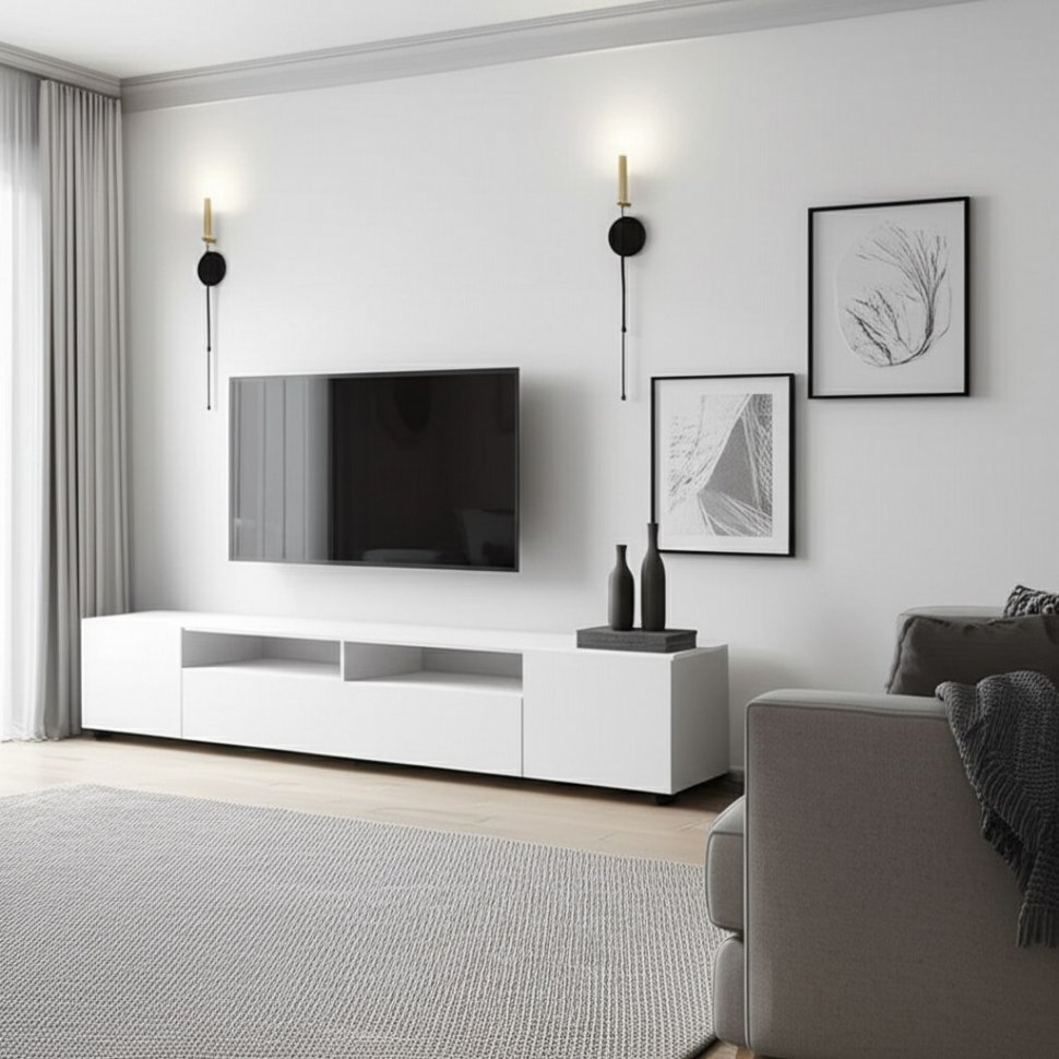 Тумба для ТВ Токио, Белый