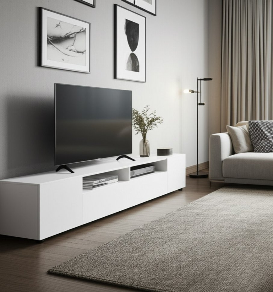 Тумба для ТВ Токио, Белый