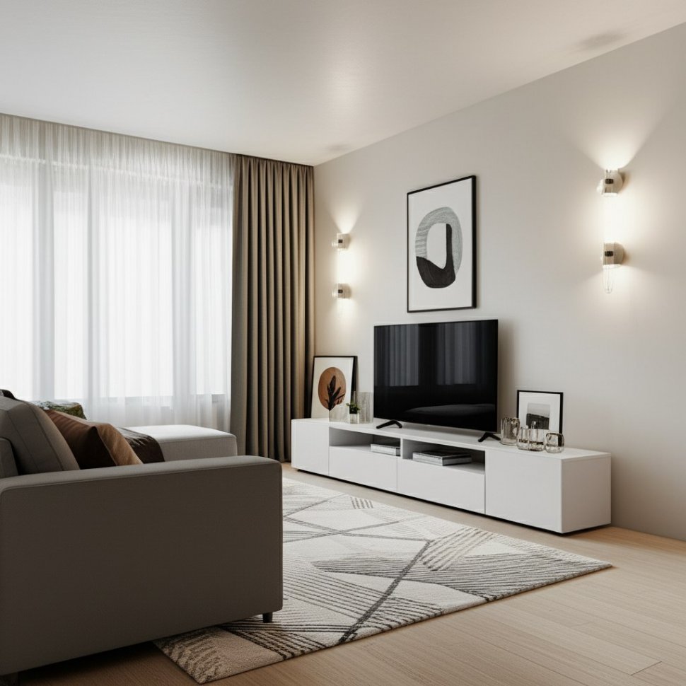 Тумба для ТВ Токио, Белый