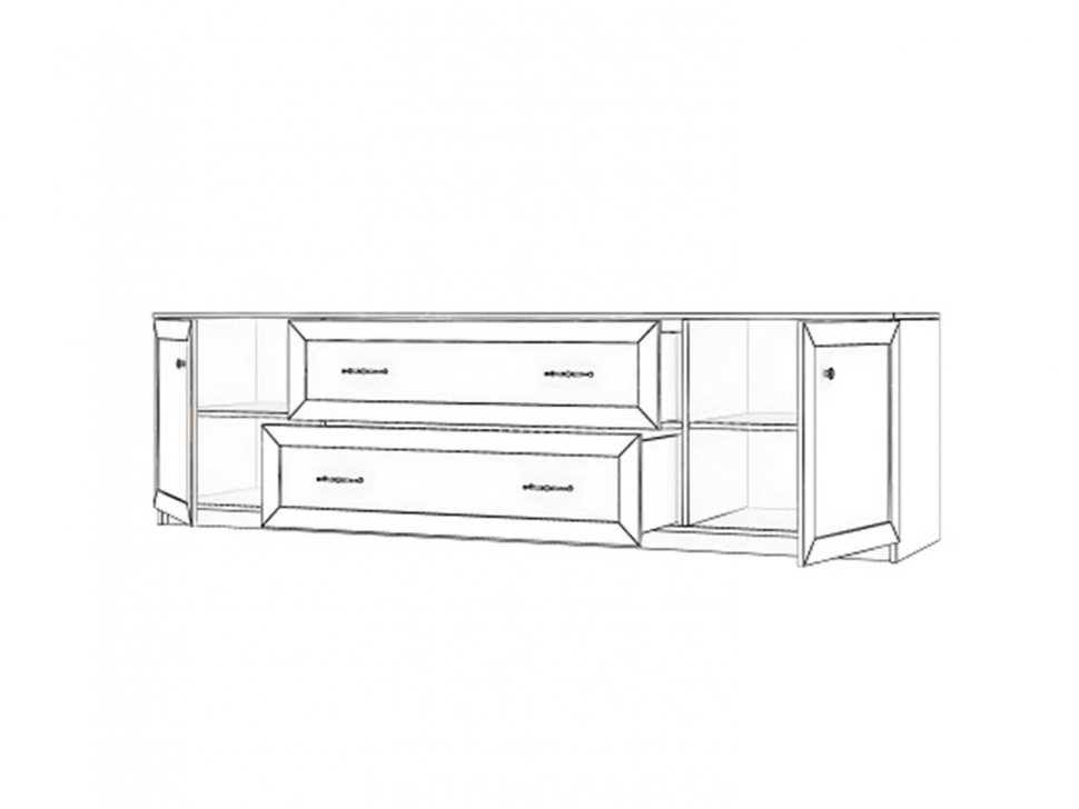 Бэль Тумба ТВА большая Слоновая кость