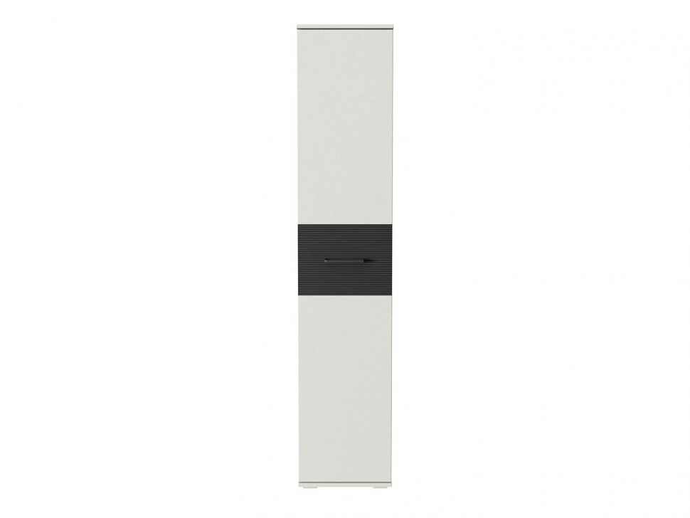 Сити 31 шкаф Белая Аляска / Черный