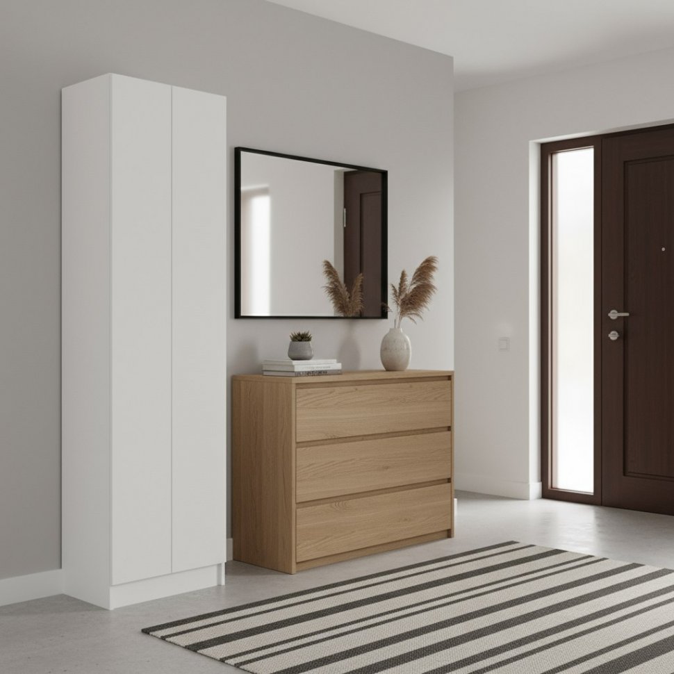 Шкаф для одежды Руэлла, Белый