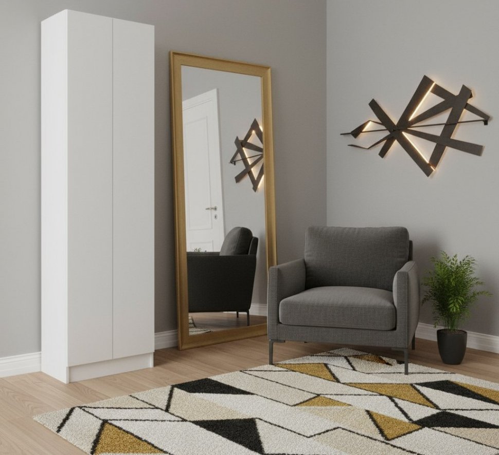 Шкаф для одежды Руэлла, Белый