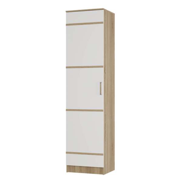 Шкаф-пенал Сакура СП-01 (БТС) 550 Белый/Дуб сонома