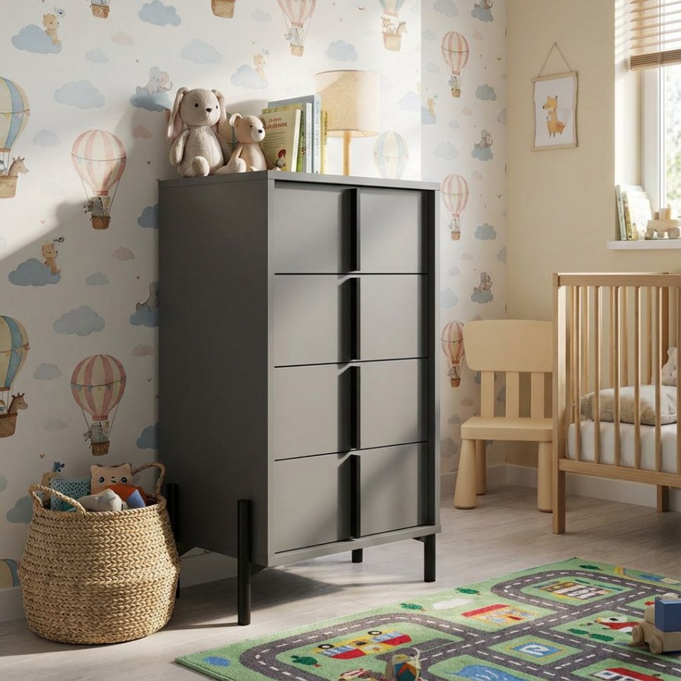 НМ 040.26 комод Тео Антрацит