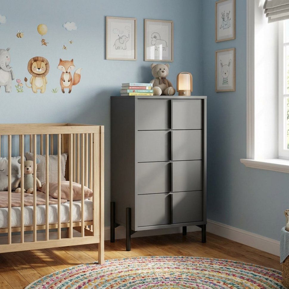 НМ 040.26 комод Тео Антрацит