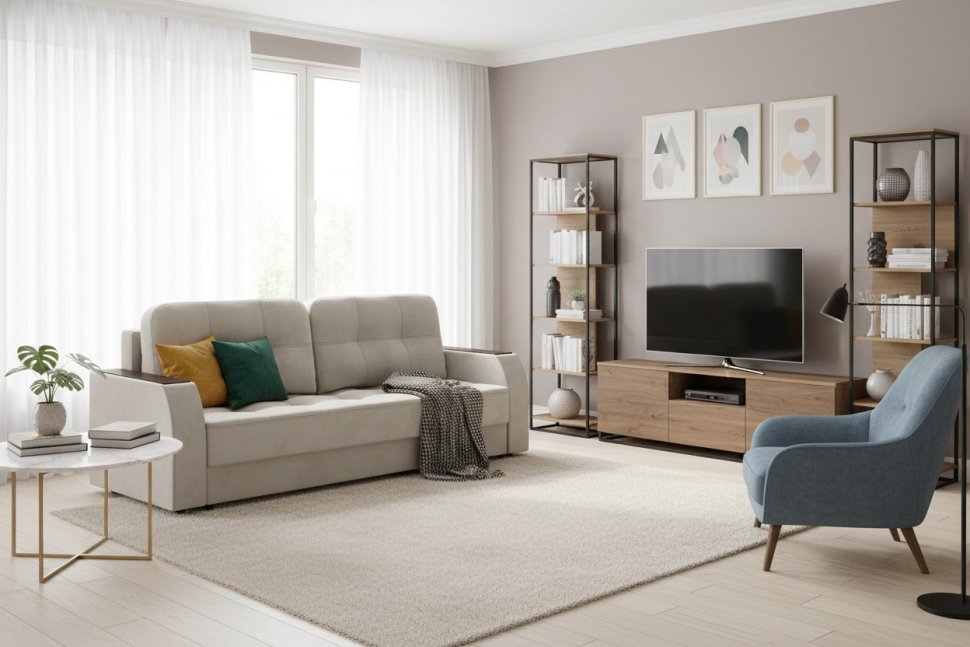 Диван Нью-Йорк 3т Модель 036 / Ультра дав