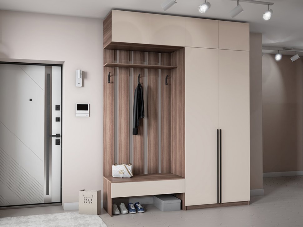 Прихожая Феникс (Северин) Кашемир с антресолью