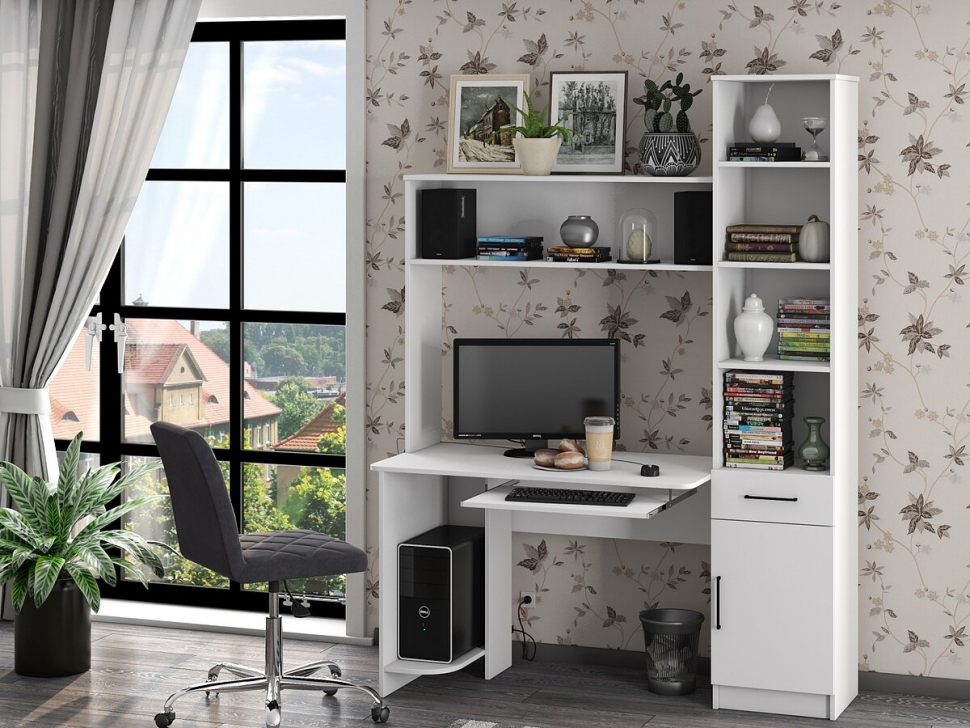 Интел-2 стол компьютерный Бодега светлый