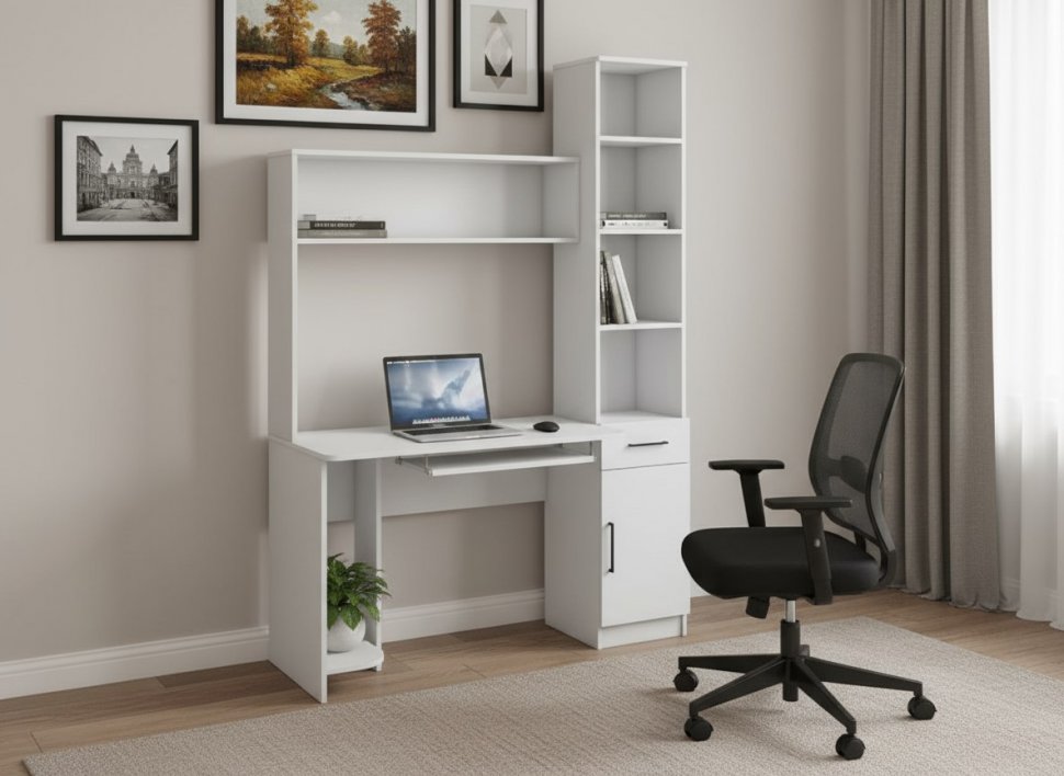 Интел-2 стол компьютерный Бодега светлый