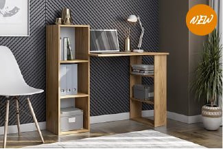 Стол компьютерный СТК-1 Дуб золотой