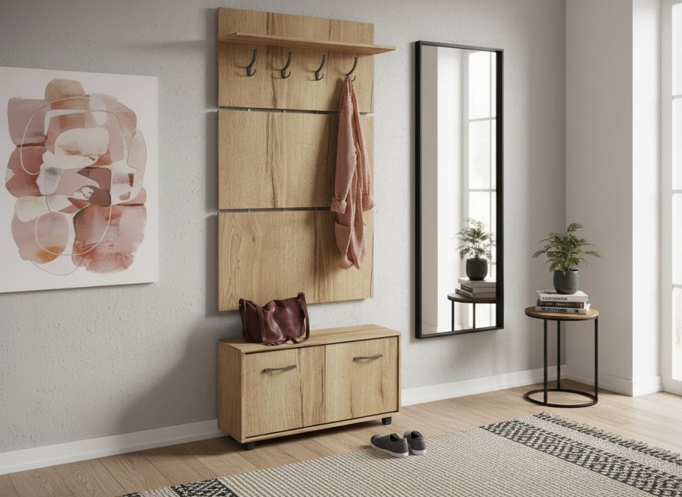 Прихожая ТП-3 + ВШ-3 Дуб Делано