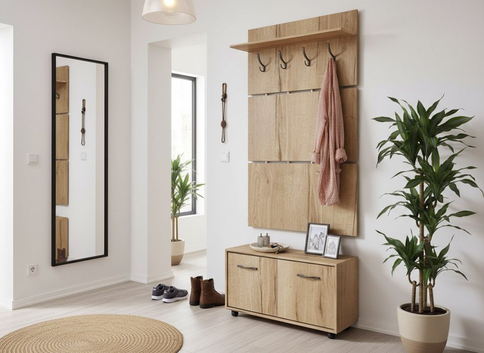 Прихожая ТП-3 + ВШ-3 Дуб Делано