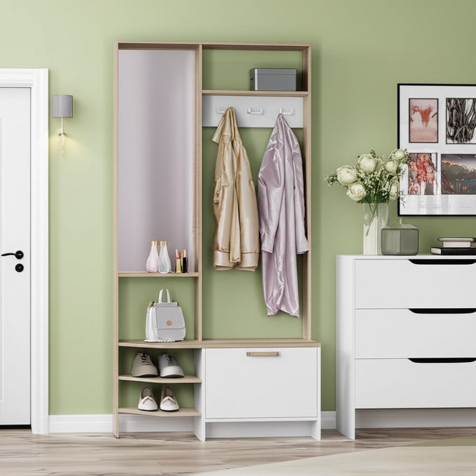 Прихожая Тео ПР-01, дуб сонома