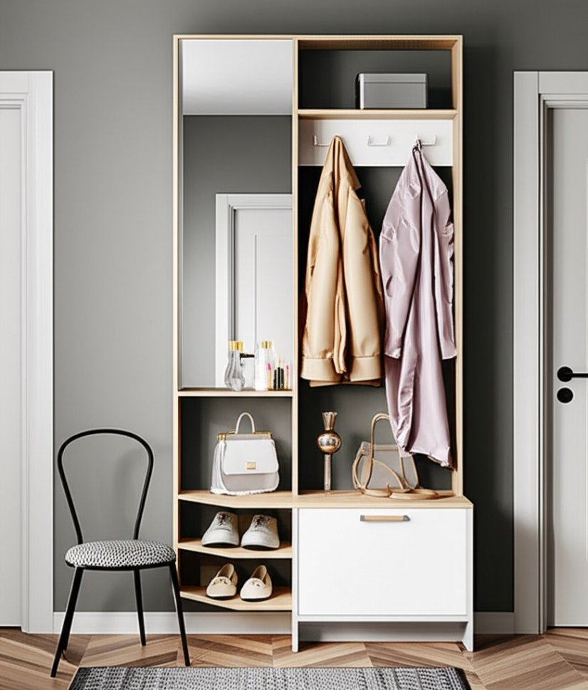 Прихожая Тео ПР-01, дуб сонома