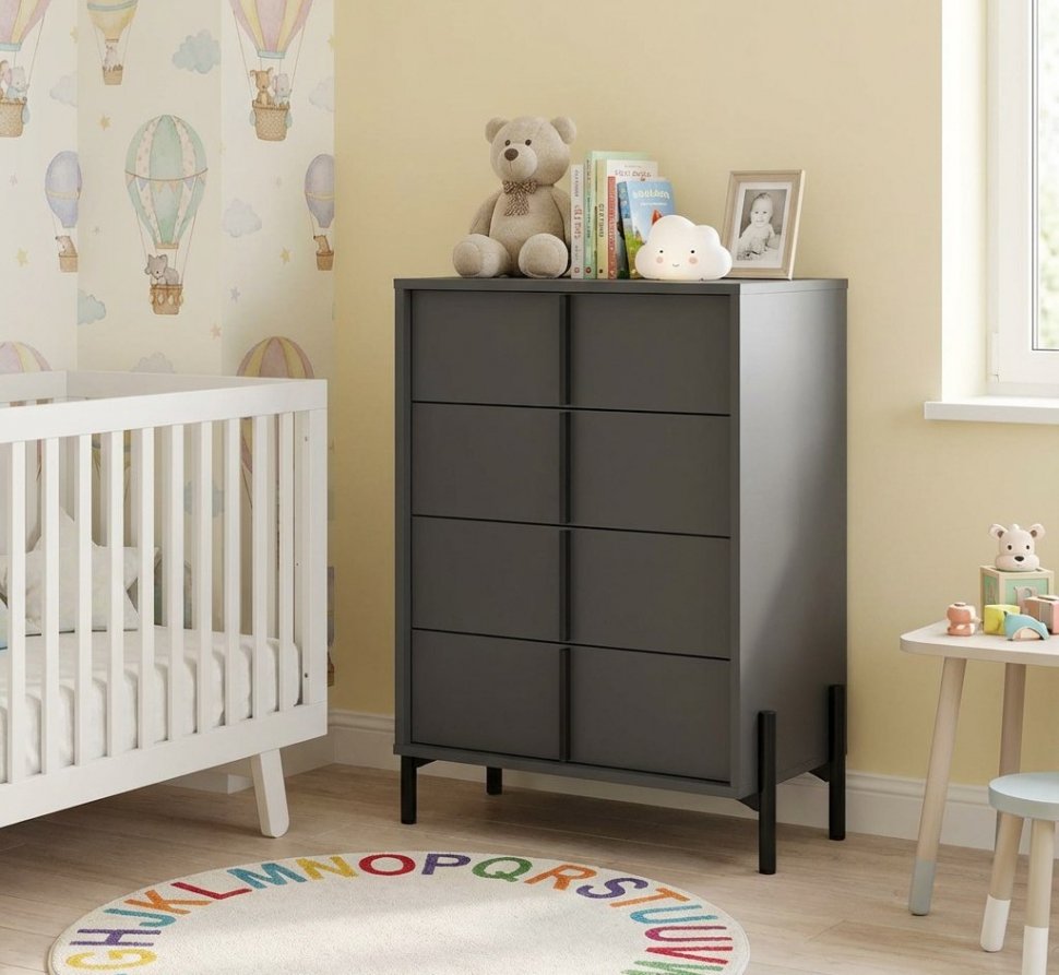 НМ 040.29 комод Тео Антрацит