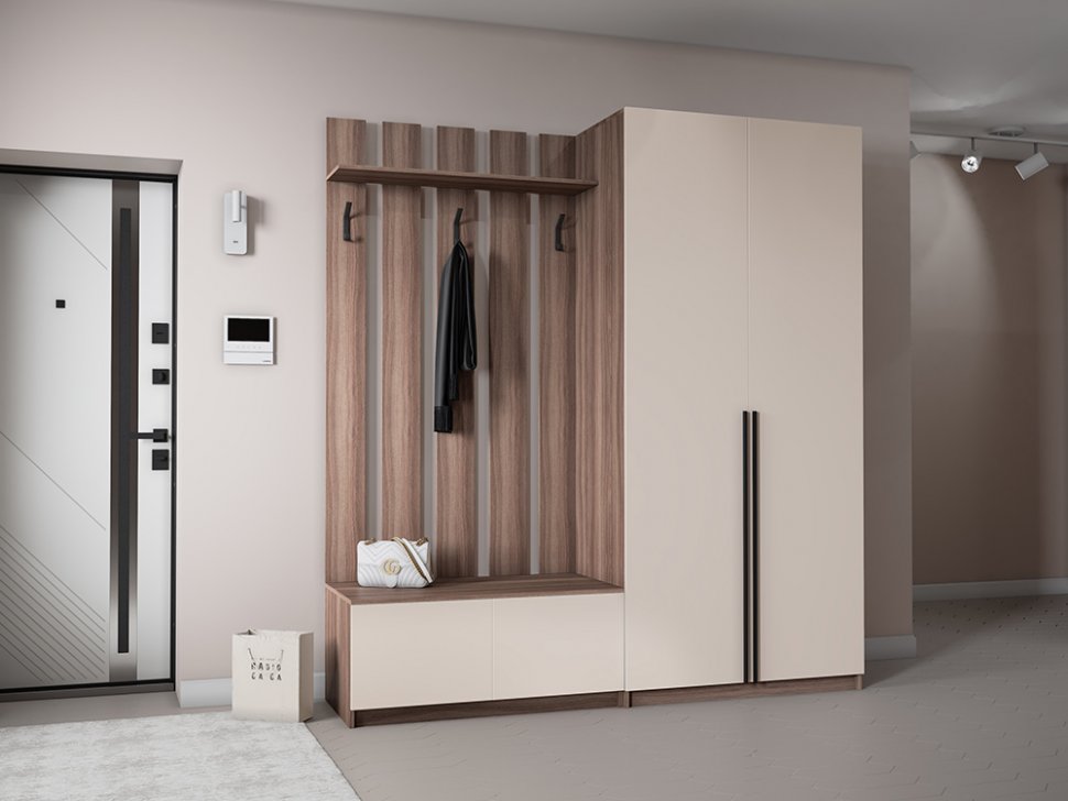 Прихожая Феникс (Северин) Комплект Кашемир