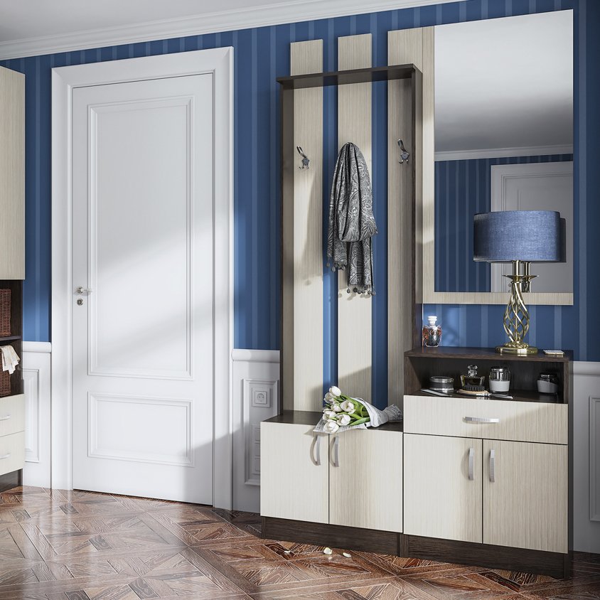 Тумба в прихожую Вега ТБ-1 (Интерьер Центр) Венге