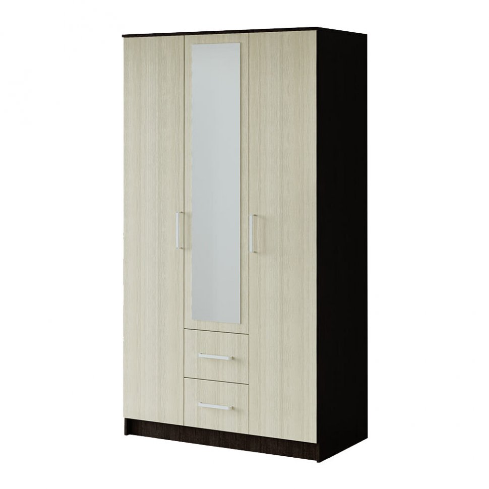 Шкаф Фиеста БТС (Венге) трехдверный