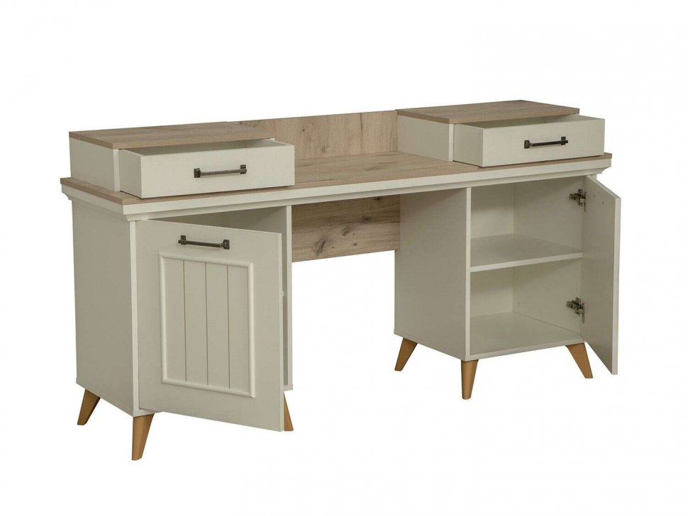 61.12 Стол туалетный Бэлла Белый