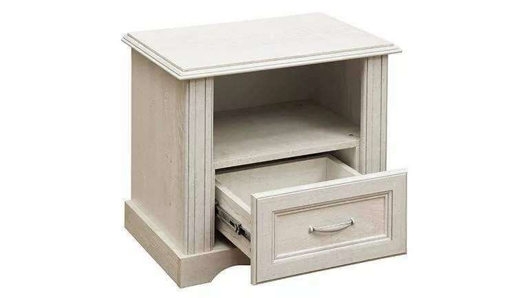 Спальня Сохо бетон белый/бетон патина