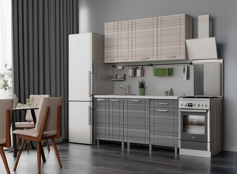 Кухня Бомбей, 1,6 м