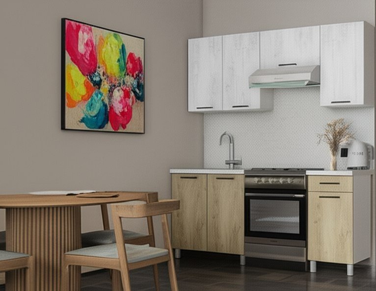 Кухня Палермо 1,8 м с окапом