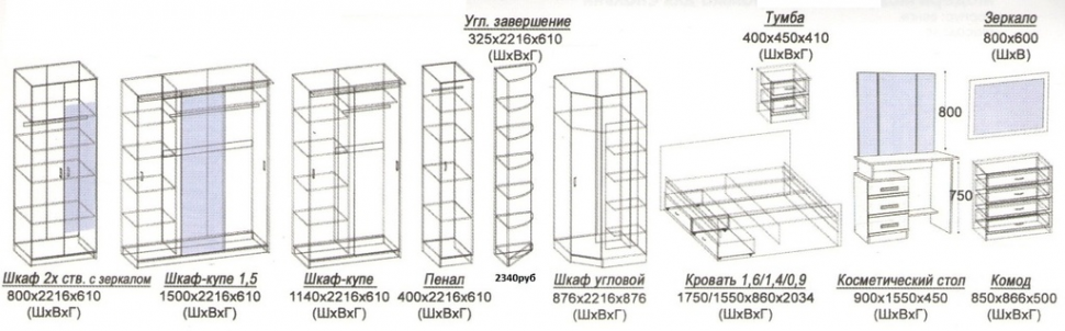 Кровать 160х200 с ящиком Сакура (БТС) с реечным настилом