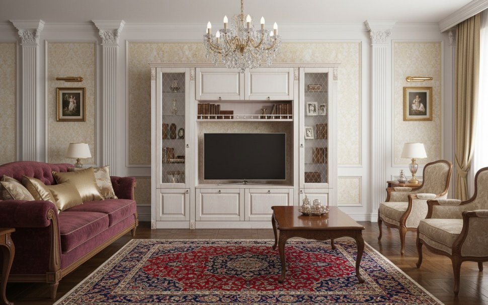 Гостиная Вероника-1 бодега светлый/ясень патина